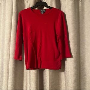 Polo Ralph Lauren long sleeve, size Large Red